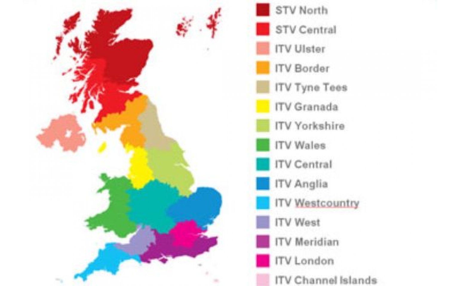 Region ad. ITV карта. Prstvka ITV.
