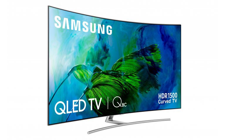 Getest in Totaal TV: de imposante Samsung QE65Q8C curved QLED tv