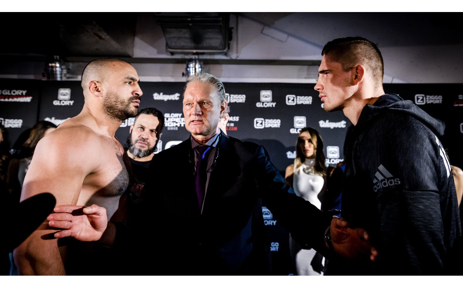 Rico Verhoeven tegen Badr Hari live bij Veronica | Totaal TV