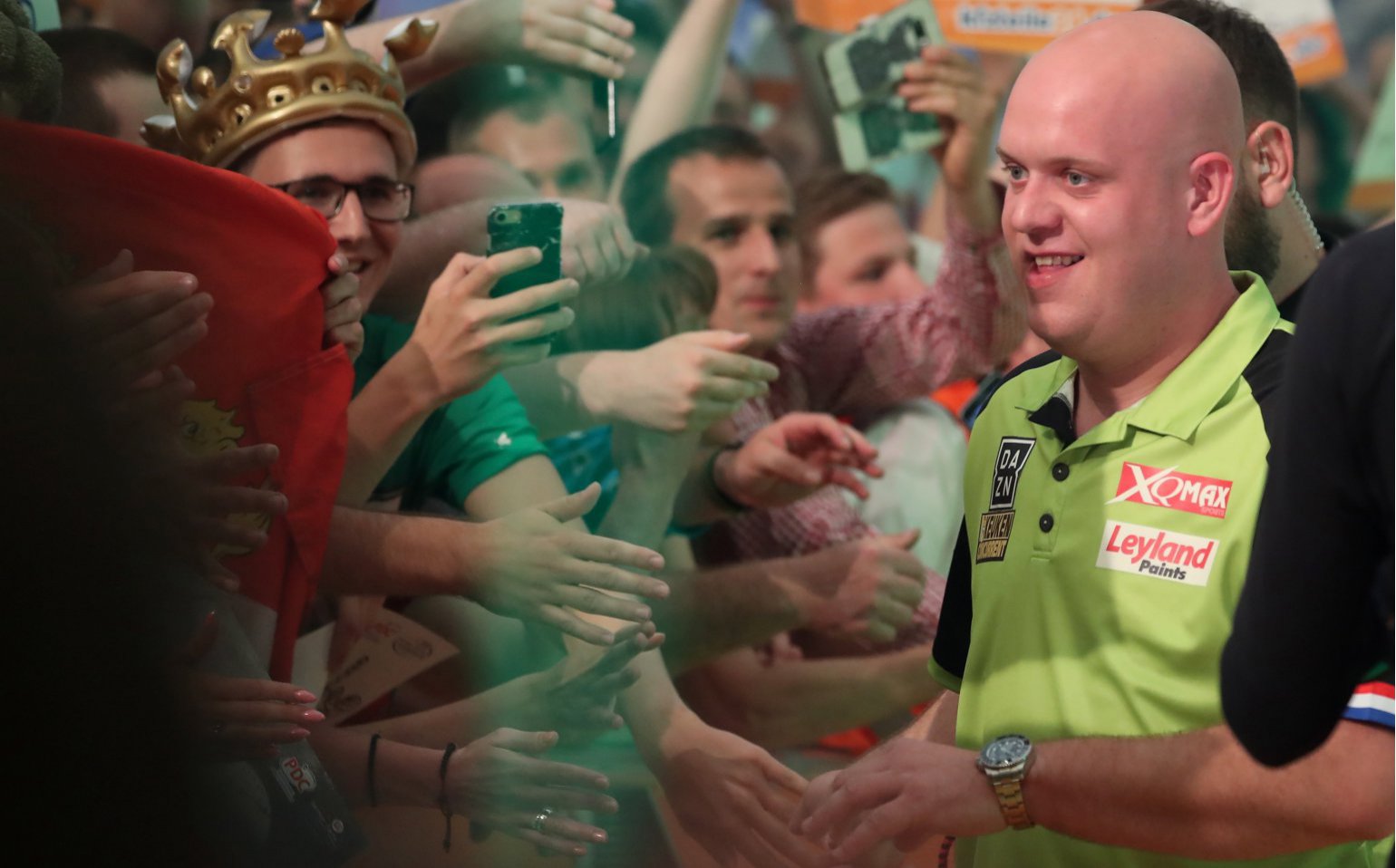 Michael van Gerwen te zien in