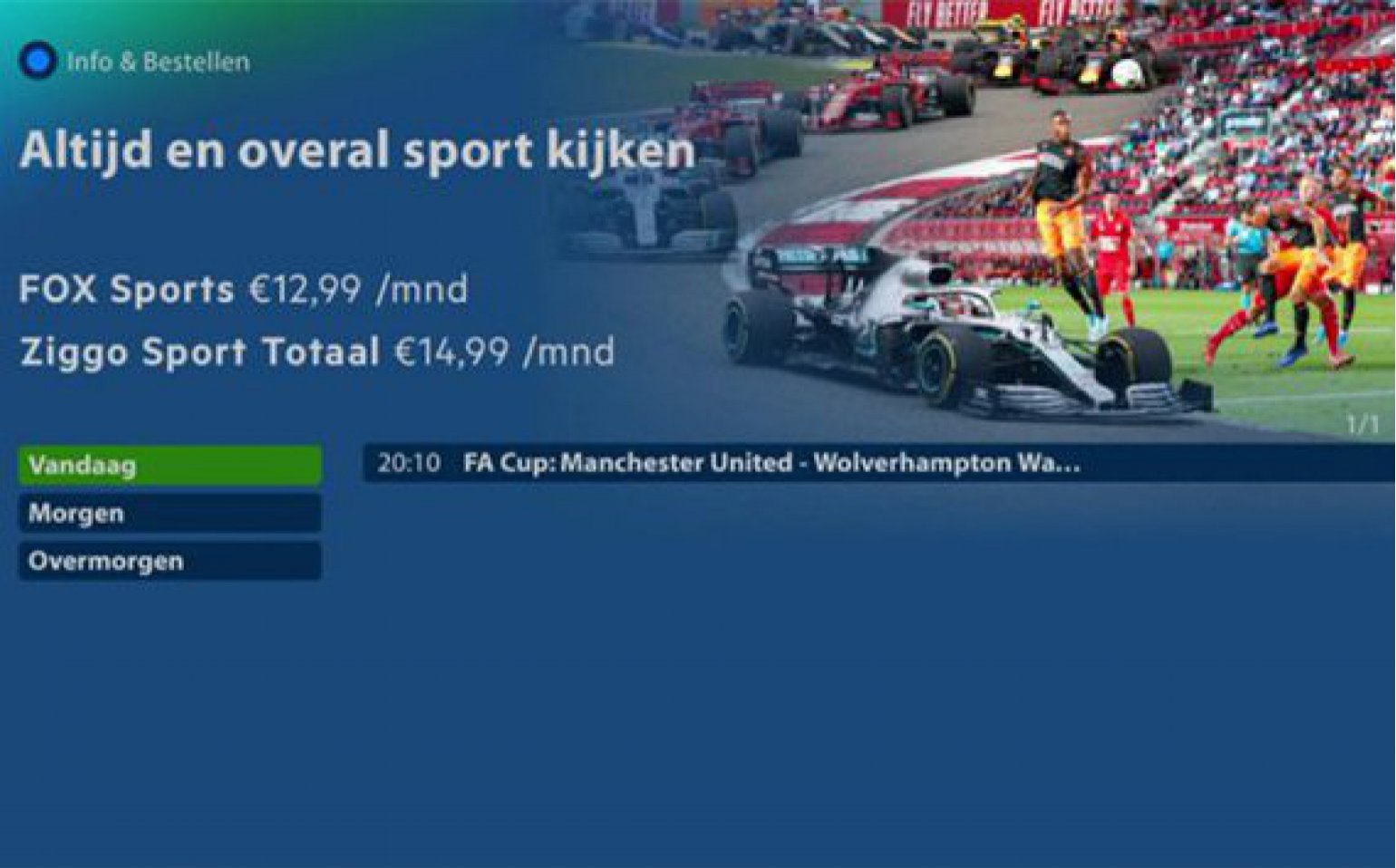 KPN maakt menu Interactieve TV niet alleen sneller Totaal TV
