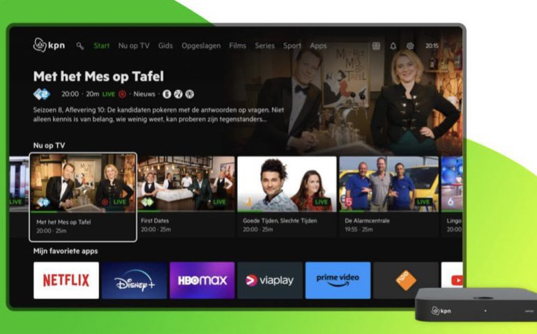 KPN introduceert nieuwe manier tv-kijken met KPN TV+ decoder