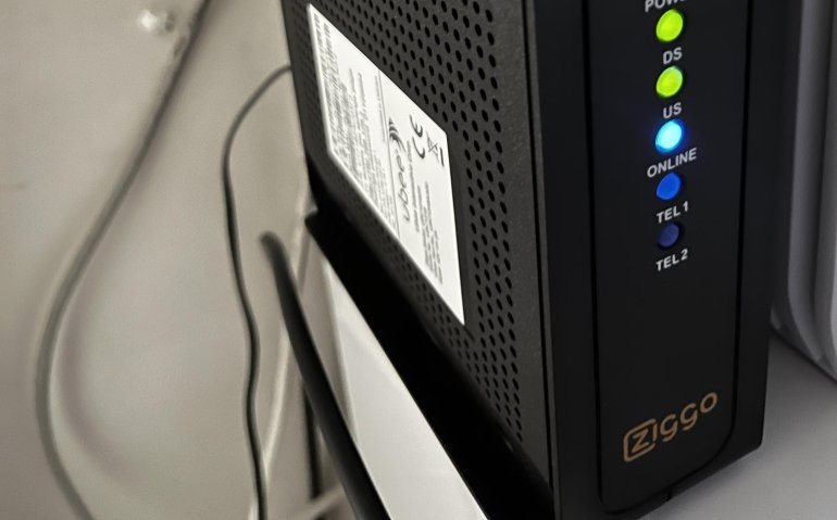 Ziggo verbetert nieuwste gigabitinternetmodem