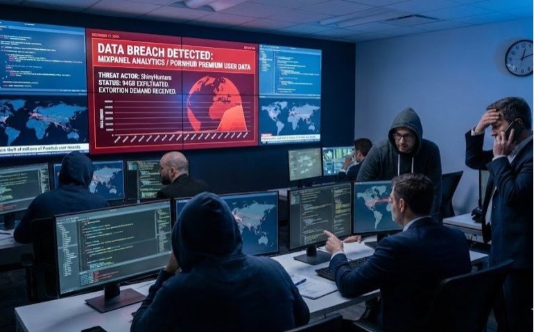 Gevoelig datalek bij pornosite Pornhub