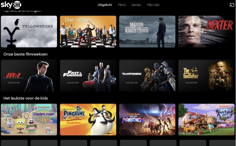 SkyShowtime verhoogt abonnementsprijs: tot twee euro per maand meer betalen