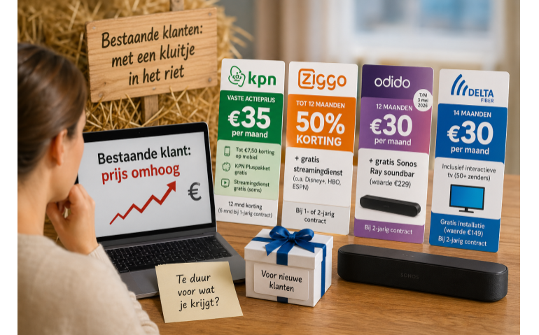 Hier moet je op letten als je naar een andere provider overstapt en geld wil besparen