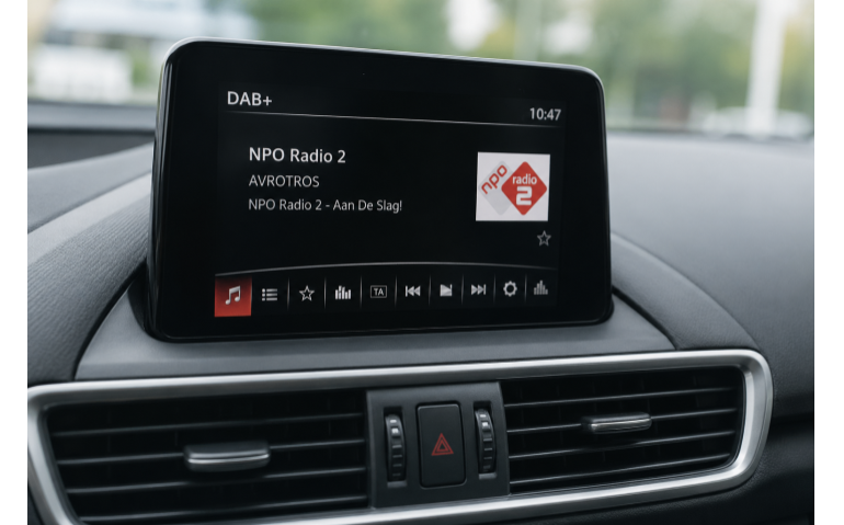 Traditionele radio vooral in de auto populair: kansen voor DAB+
