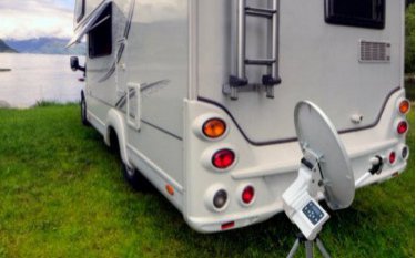 satelliet op vakantie met camper of gewoon thuis